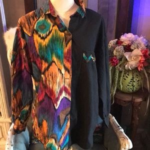 Roper vintage western button down shirt